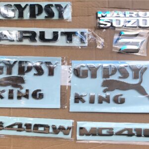 Maruti Gypsy King Monogram Sticker Kit