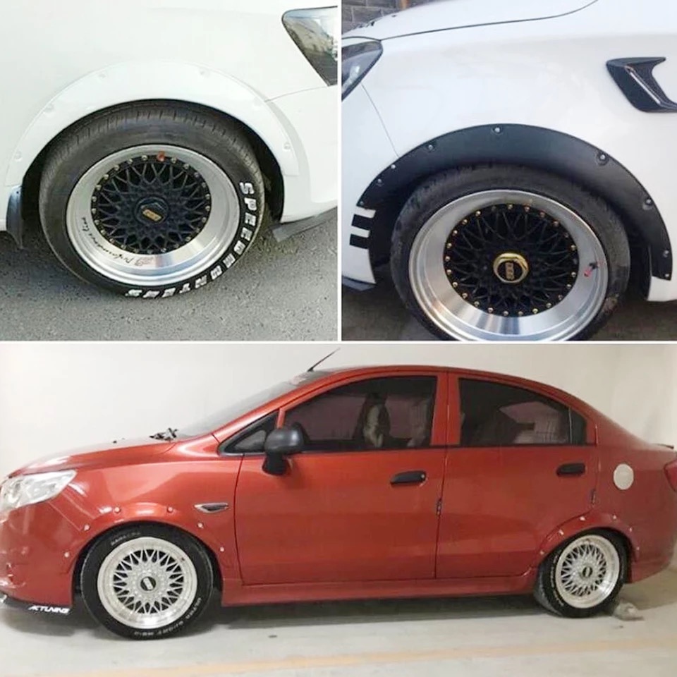 Universal Car Flexible Fender Set - Image 4