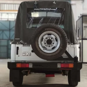 Prad Rear Tandem Tyre Carrier - Maruti Suzuki Gypsy
