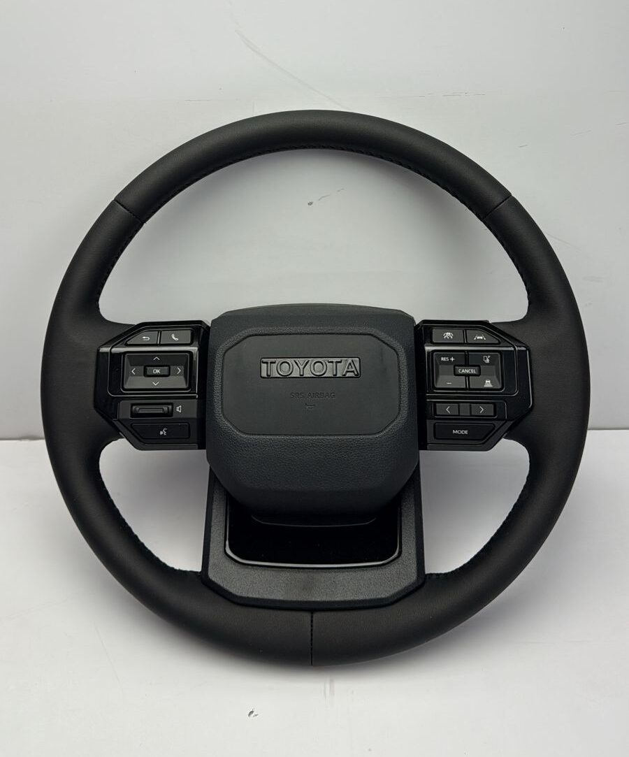 Toyota LC250 style leather steering wheel - Fortuner / Crysta / Hilux